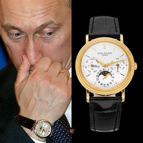 vladimir putin patek philippe|will Putin sell his watch.